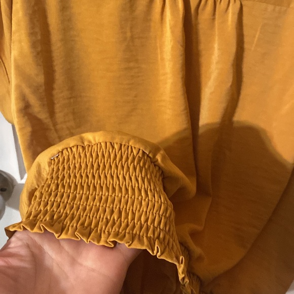 Mustard drop waist top - Picture 7 of 10